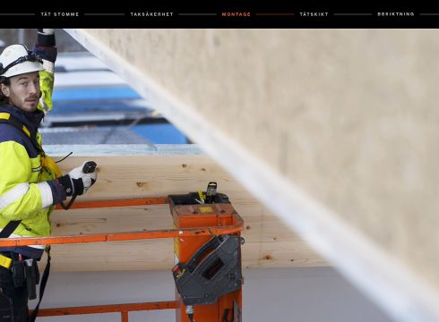Ny instruktionsfilm hjälper dig vid montaget av våra tak